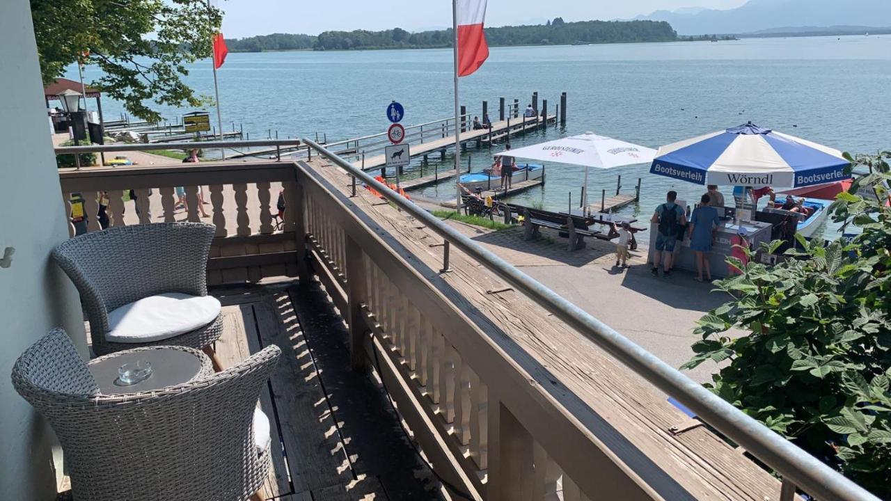 Sieben Zimmer Am See Prien am Chiemsee Exterior foto