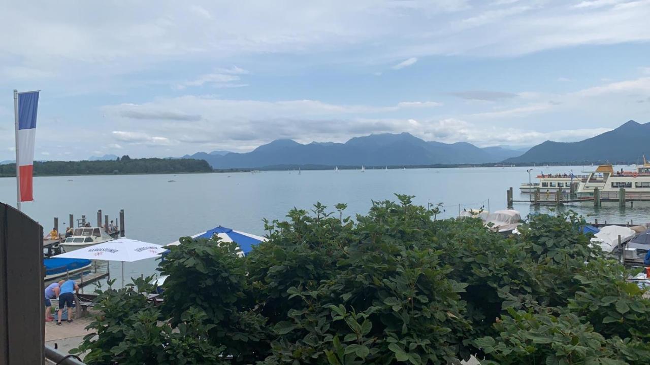 Sieben Zimmer Am See Prien am Chiemsee Exterior foto