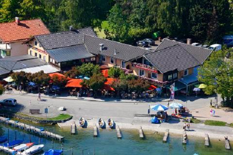 Sieben Zimmer Am See Prien am Chiemsee Exterior foto