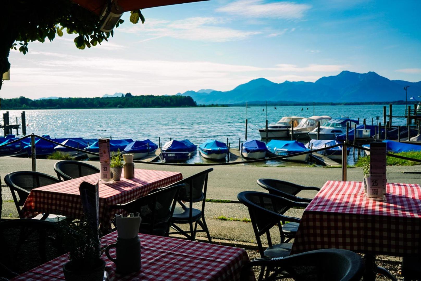 Sieben Zimmer Am See Prien am Chiemsee Exterior foto